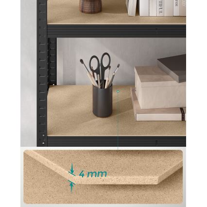 Plaukts ORDIFY melns