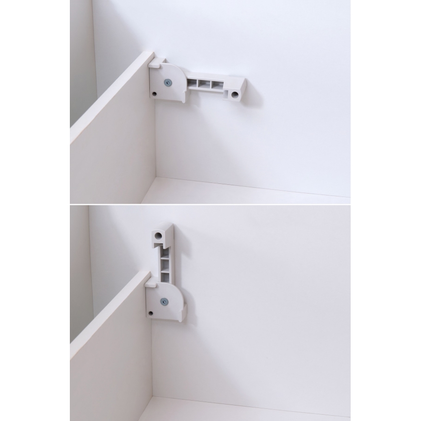 Polsterēta gulta ar matraci un glabāšanas nodalījumu MARIA 180x200 cm pelēka