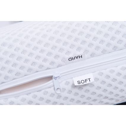 Polsterēta gulta ar matraci un uzglabāšanas nodalījumu VIOLET 160x200 cm, konjaka brūna