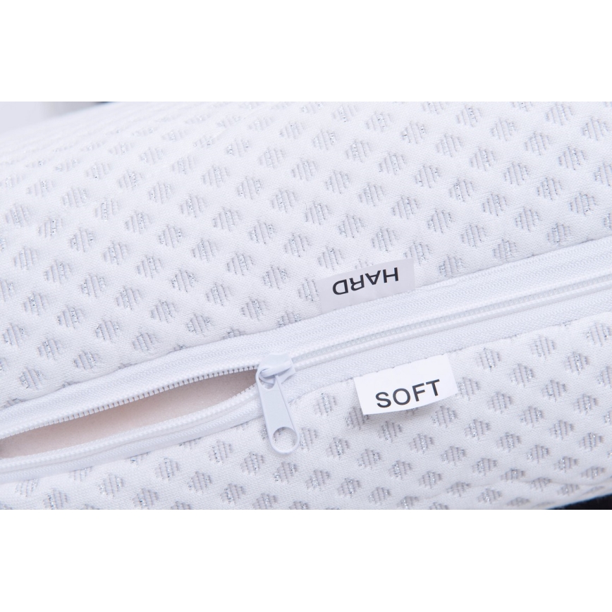 Polsterēta gulta ar uzglabāšanas nodalījumu, bez matrača, VIOLET 160x200 cm, konjaka brūnā krāsā