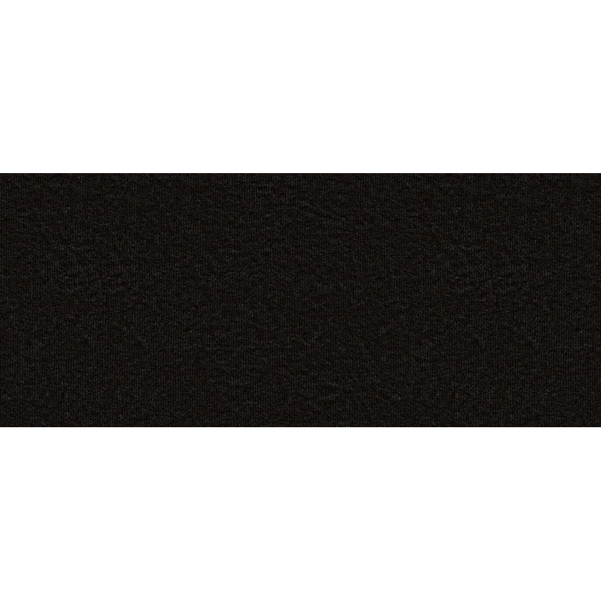 Polsterēts universāls izvelkams L-formas stūra dīvāns BRISTOL pelēks/melns