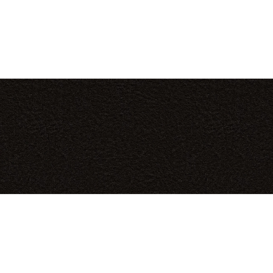 Polsterēts universāls izvelkams U formas dīvāns BRISTOL pelēks/melns