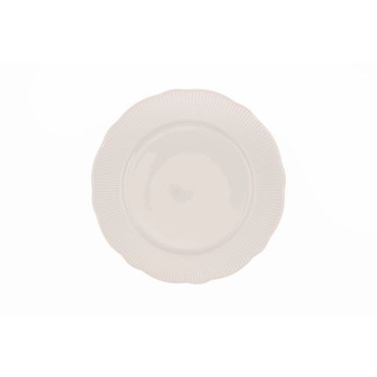 Porcelāna galda servīze, 24 daļas, balta