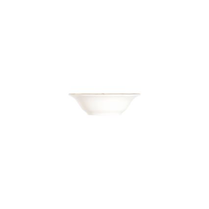 Porcelāna galda servīze, 24 gab., balta ar zelta apdari