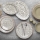 Porcelāna galda servīze 29 gab. brūna/zaļa