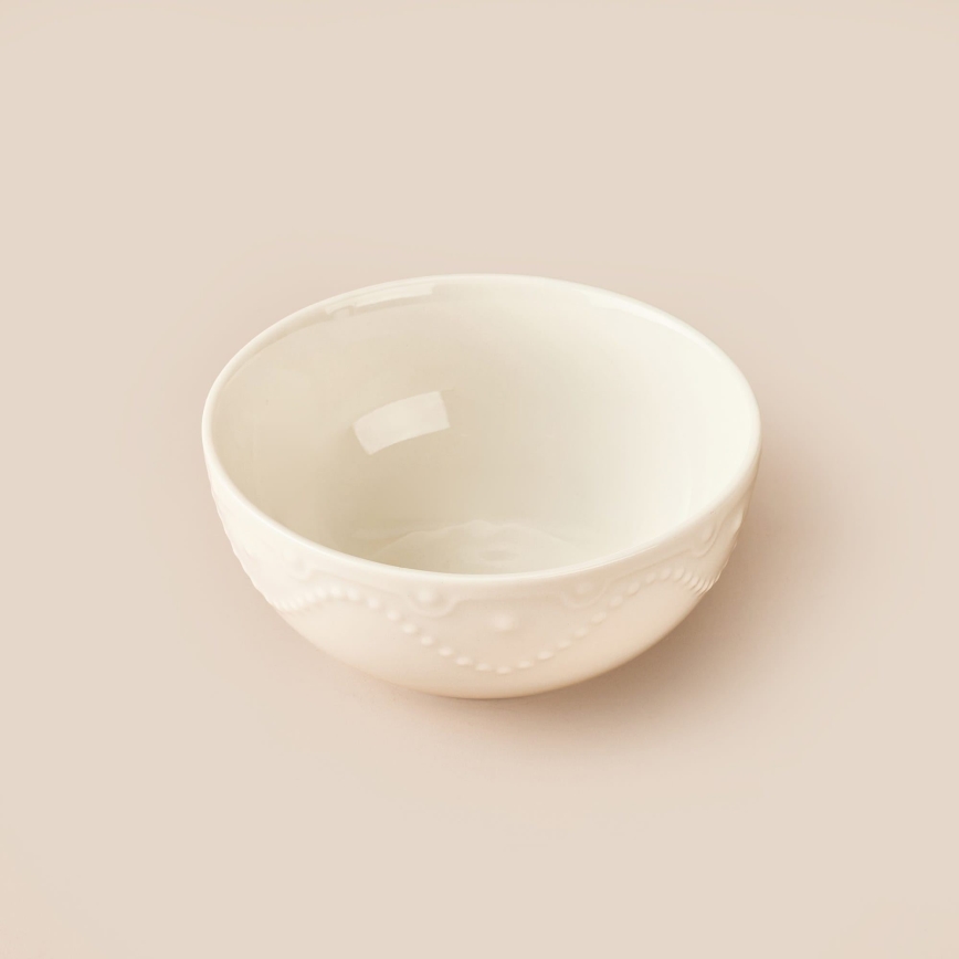 Porcelāna servīze, 24 daļas, balta