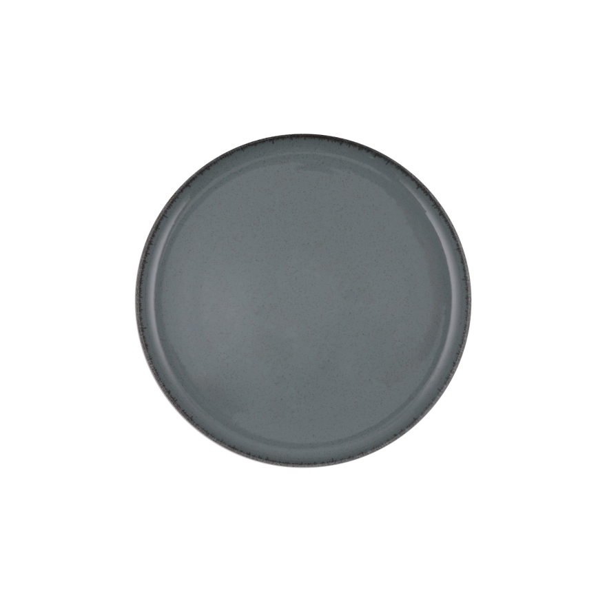 Porcelāna vakariņu servīze, 16 daļu, pelēka