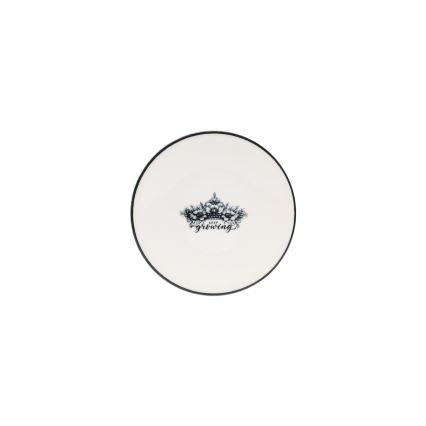 Porcelāna vakariņu servīze, 4 gab., melna/balta