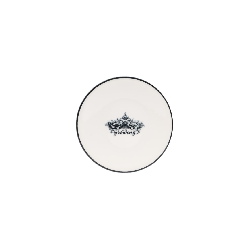 Porcelāna vakariņu servīze, 4 gab., melna/balta