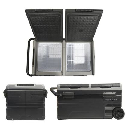 Portatīvs auto ledusskapis ar kompresoru 230/24/12V