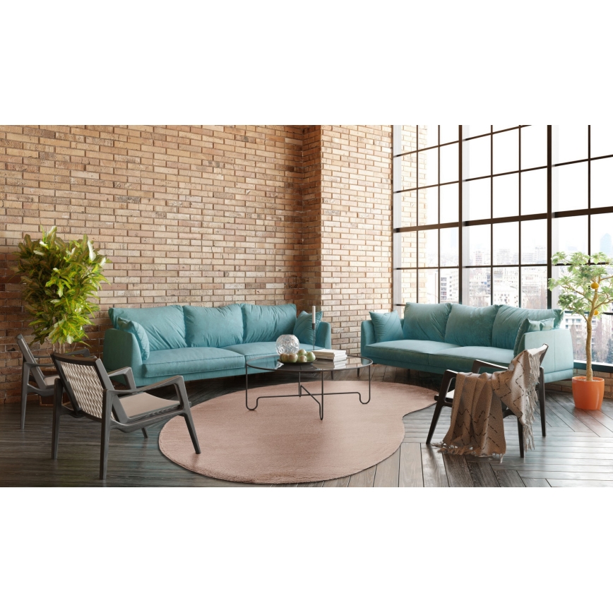 Pretslīdējošs paklājs LOREN 160x230 cm bēšs