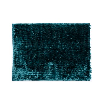 Pretslīdējošs vannas paklājs CHENILLE 50x80 cm tirkīzs