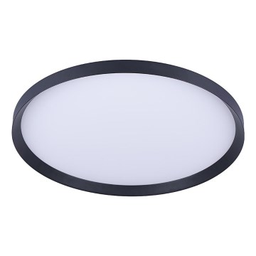 Prezent 17311 - ADRA LED griestu gaismeklis LED/42W/230V + LED/13W 3000/4000/6000K Ø 48,5 cm melns
