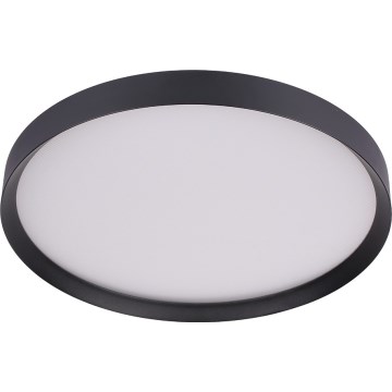 Prezent 17317 - LED griestu gaismeklis ar regulējamu spilgtumu MAYSA LED/72W/230V 3000/4000/6000K Ø 77 cm melns