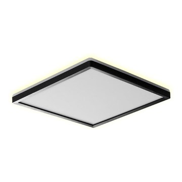 Prezent 27311 - LED Vannas istabas griestu lampa CORDIA SQ LED/12W/230V 3000/6000K IP54 melna
