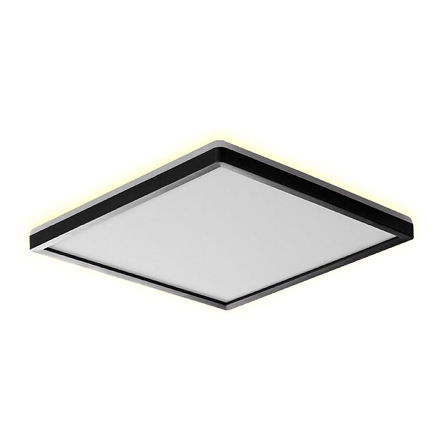 Prezent 27311 - LED Vannas istabas griestu lampa CORDIA SQ LED/12W/230V 3000/6000K IP54 melna