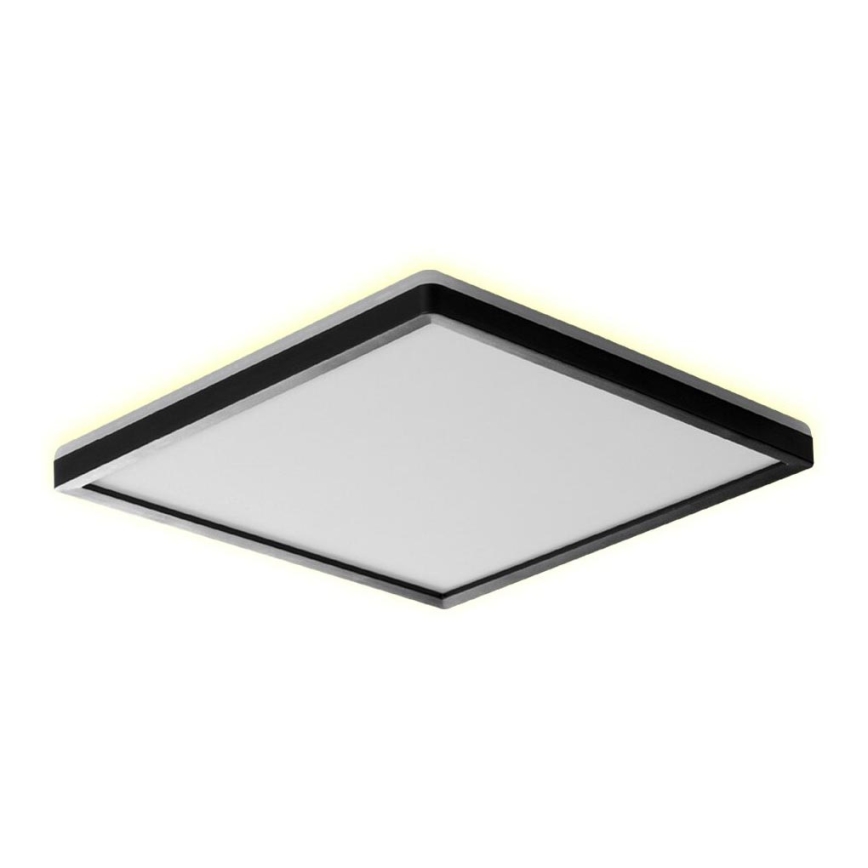 Prezent 27315 - LED Vannas istabas griestu lampa CORDIA SQ LED/24W/230V 3000/6000K IP54 melna