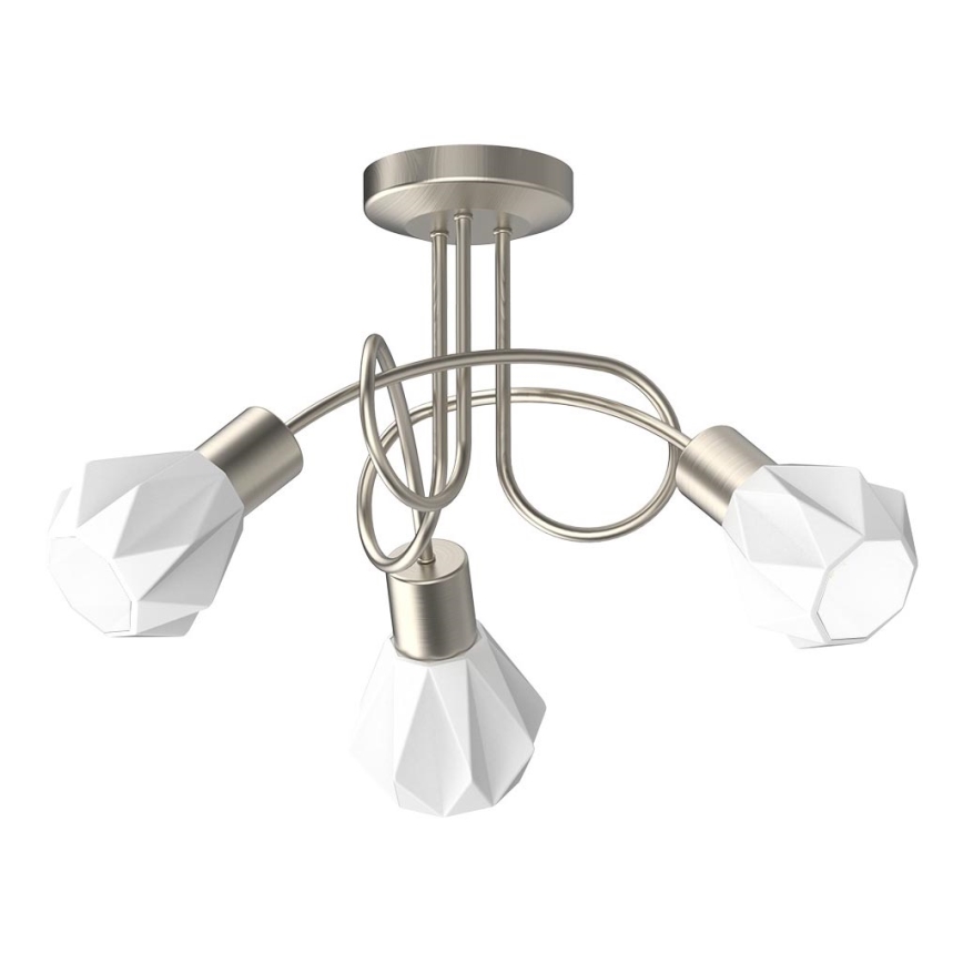 Prezent 27511 - Virsapmetuma lustra METIS 3xE14/40W/230V matēts hroms