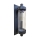 Prezent 28213A - Āra sienas lampa VERTICA 1xE27/35W/230V IP54 melna