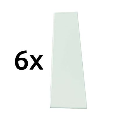 Prezent 3080 - Sienas lampas rezerves stikls CAPRI E27
