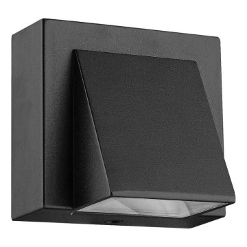 Prezent 31314 - LED Āra sienas lampa NAUTIC LED/3W/230V IP44 melna