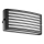 Prezent 31317 - LED Āra sienas lampa PLUTO LED/9W/230V IP54 melna