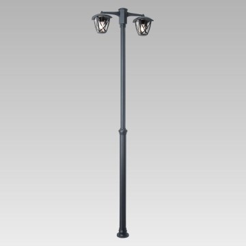 Prezent 39031 - Āra lampa SPLIT 2xE27/60W/230V IP44