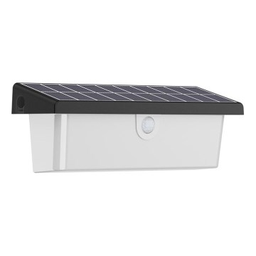 Prezent 65282 - LED Saules enerģijas sienas lampa ar sensoru ALEA LED/8W/3,7V IP65 2220 mAh