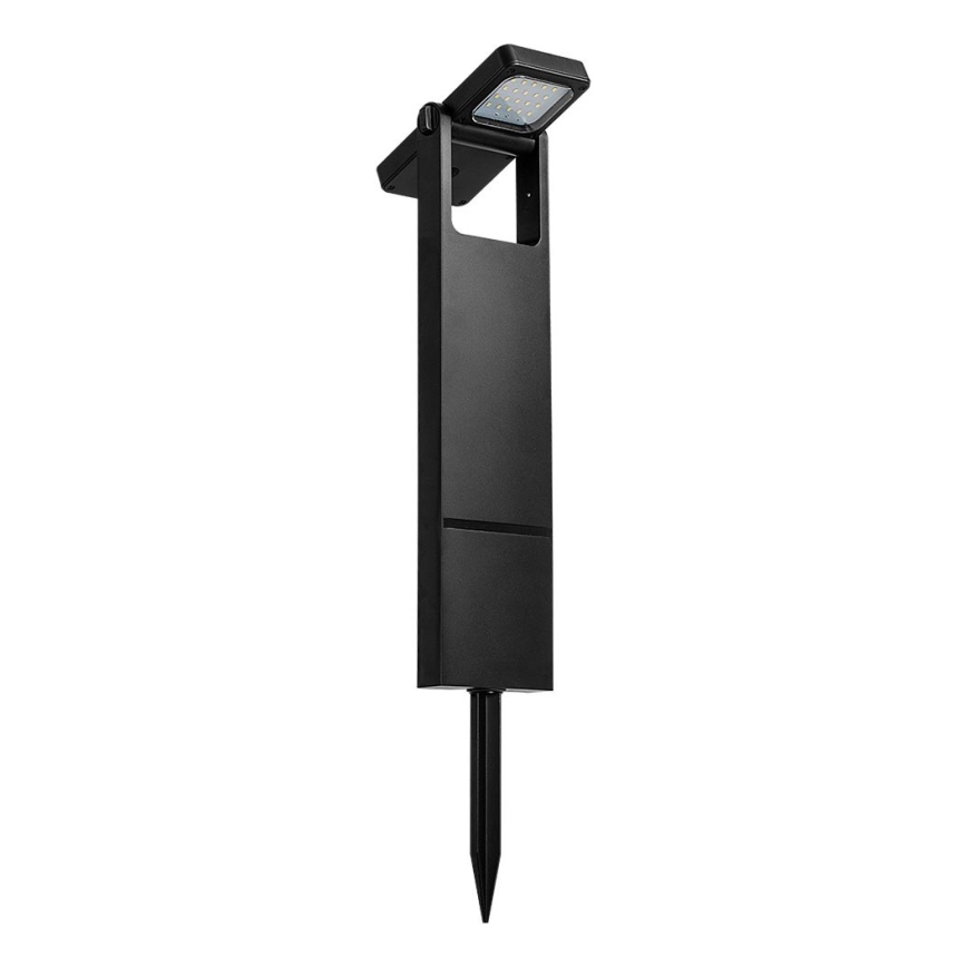 Prezent 65287 - LED Aptumšojama saules enerģijas lampa ZAX LED/4W/3,7V IP64 2220 mAh