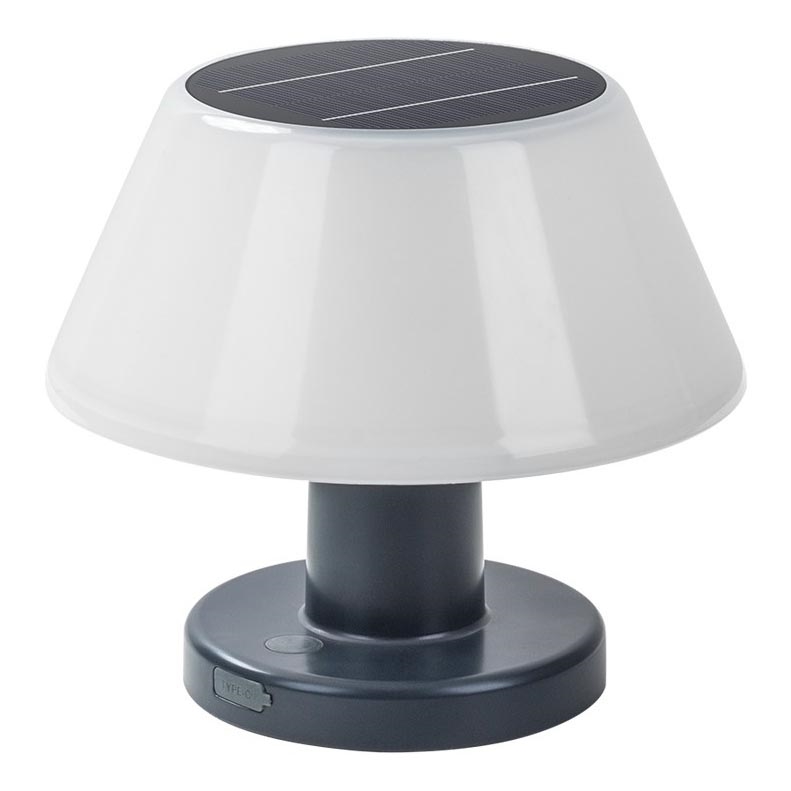 Prezent 65290 - LED Aptumšojama saules enerģijas galda lampa TAKER LED/4W/3,7V IP54 1800 mAh