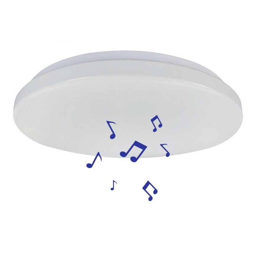Prezent 70013 - LED RGB Aptumšojama griestu lampa ar skaļruni BLISS LED/72W/230V 3000-6500K + tālvadības pults