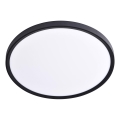 Prezent 70326 - LED Aptumšojama griestu lampa TRIMO LED/24W/230V 3000-6000K d. 30 cm melna