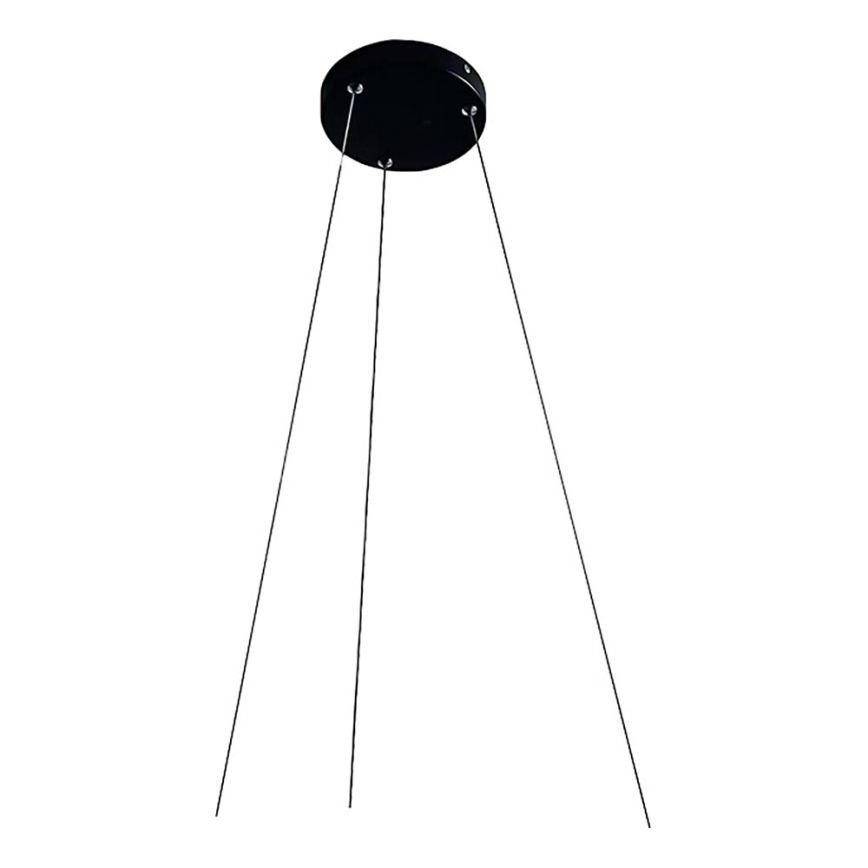 Prezent 70330 - Strāvas vads ar 3 auklām TRIMO 15x100 cm melna
