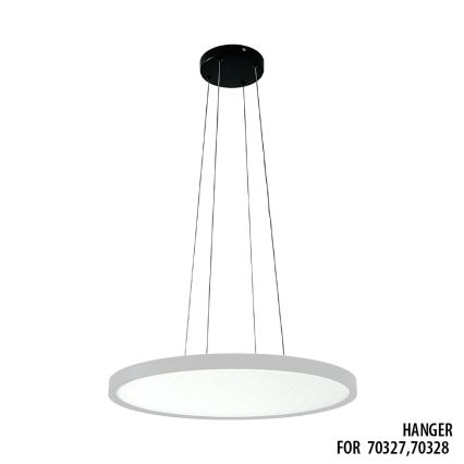 Prezent 70332 - Strāvas vads ar 4 auklām TRIMO 15x100 cm melna