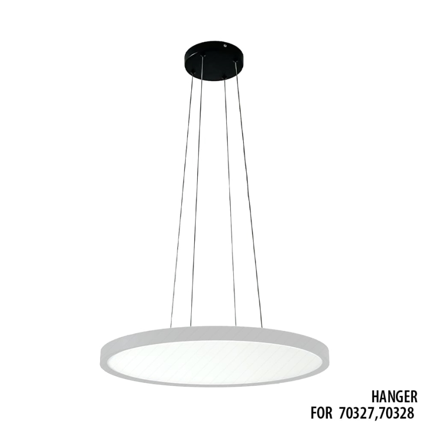 Prezent 70332 - Strāvas vads ar 4 auklām TRIMO 15x100 cm melna