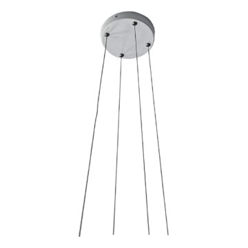 Prezent 70333 - Strāvas vads ar 4 auklām TRIMO 15x100 cm balta