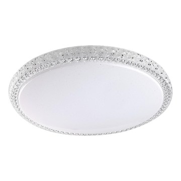 Prezent 71340 - Aptumšojams LED griestu gaismeklis AMBIA LED/40W/230V 3000/4000/6500K Ø 49,5 cm caurspīdīgs
