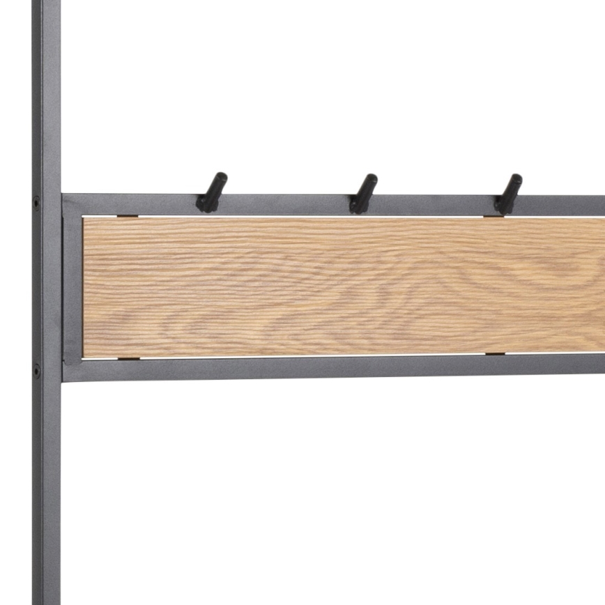 Priekšnama siena SARON ozols/melns