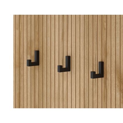 Priekšnama sienas elements ar spoguli SVEN — brūns/grafīts