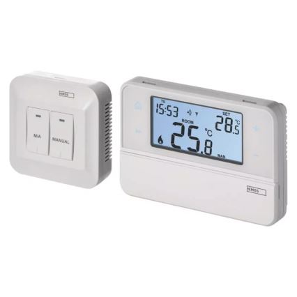 Programmējams termostats 230V + 2xAA