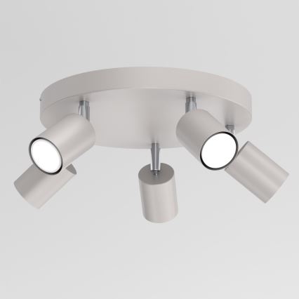 Prožektoru gaismeklis FUN 5xGU10/8W/230V, pelēks