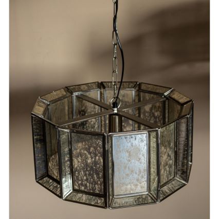 PTMD - Lustra ar ķēdi ANTIQUE 1xE27/40W/230V Ø 46 cm