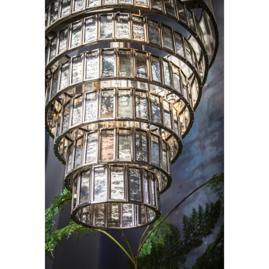 PTMD - Lustra ar ķēdi CEYLIN 1xE27/40W/230V Ø 40 cm