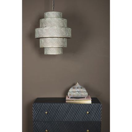 PTMD - Lustra ar ķēdi NARINDE 1xE27/40W/230V Ø 40 cm