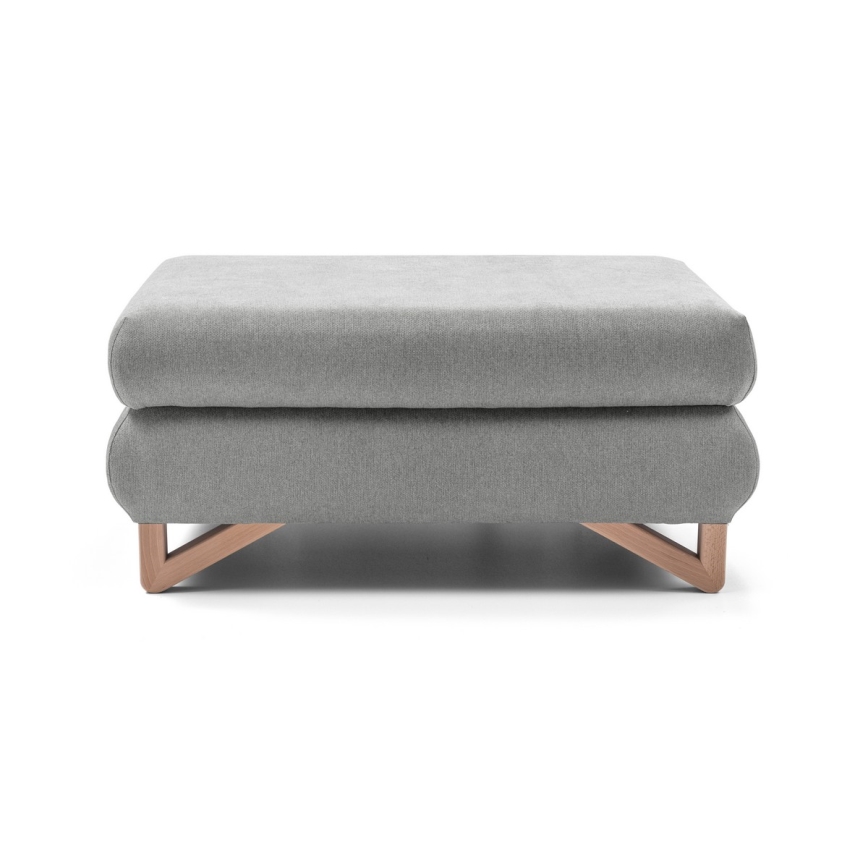 Pufs AVESTA 63x95 cm pelēks