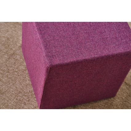 Pufs CUBI 40x40 cm rozā