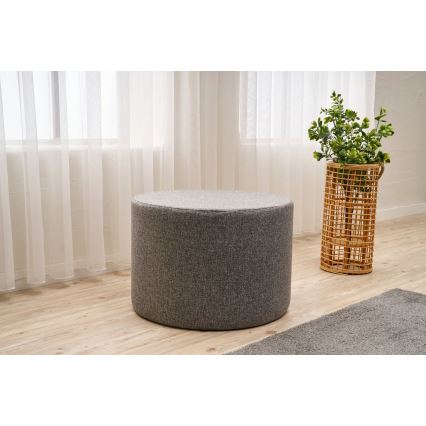 Pufs RABO Ø 58 cm, pelēks