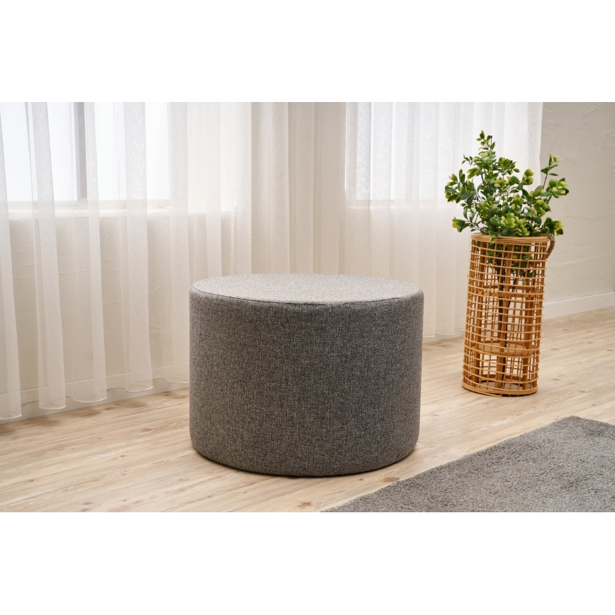 Pufs RABO Ø 58 cm, pelēks