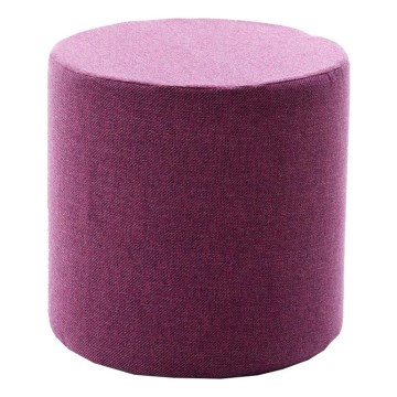 Pufs RONDO, diam. 40 cm, rozā