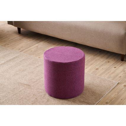Pufs RONDO, diam. 40 cm, rozā